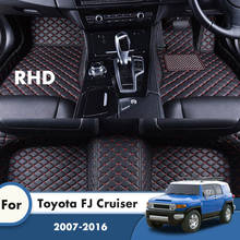 Alfombras RHD para coche, accesorio Interior para Toyota FJ Cruiser 2016, 2015, 2014, 2013, 2012, 2011, 2010, 2009, 2008, 2007 2024 - compra barato