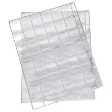 10 PCS 42 Pockets Clear Coin Holders Folder Sheets Storage Cash Money Collection Album Creative PVC Albums Collecting 2024 - buy cheap