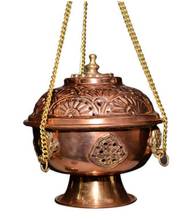 Copper Statue  Direct collection of antiques, Nepalese handicrafts, pure hand-made copper to create auspicious eight treasures h 2024 - buy cheap