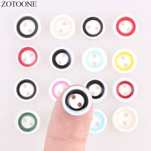 ZOTOONE Plastic Round Resin Buttons  Handmade Cute Noel Accessories Scrapbooking for Coat DIY Craft Decoration Button E 2024 - buy cheap