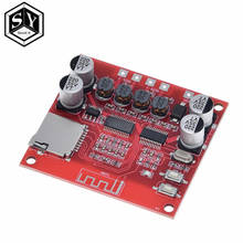 Placa amplificadora de potencia Digital, amplificador de Audio con Bluetooth 4,2, 15W X 2, tarjeta TF estéreo, 12v ~ 24v 2024 - compra barato