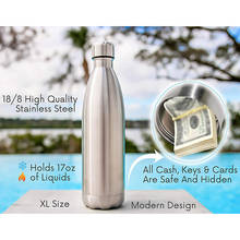 Stainless Steel Water Bottle Vacuum Stainless Steel Outdoor Camping Accessorie Double Walled Vacuum Insulated Proof Water Bottle 2024 - buy cheap