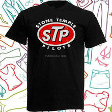 Camiseta negra con logotipo de la banda de Rock Stp para hombre, camiseta de tallas S a 3Xl, camiseta de diseño divertido, camisetas de marca de verano 2024 - compra barato