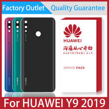 Back Cover For Huawei Y9 2019 Back Battery Cover Rear Housing Door Case Housing Panel With Camera Lens 2024 - buy cheap