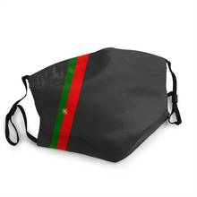 Portugal Stripe Flag Non-Disposable Mouth Face Mask Adult Portuguese Republic Patriotic Mask Protection Cover Respirator Muffle 2024 - buy cheap