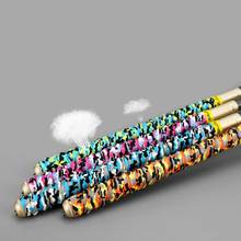 Нескользящая термоусадочная трубка, 4 цвета, рыболовная удочка для рукоделия, 1,1 м, ручка для изоляции, водонепроницаемая ручка для ракеток 2024 - купить недорого