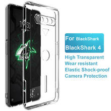 for Xiaomi Black Shark 4 Pro Case IMAK UX-5 Soft TPU Transparent Slim Phone Shell Back Cover Case for BlackShark 4 2024 - buy cheap