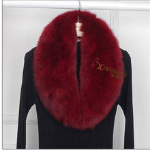 2019 Shipping New Fox Fur Coat Collar Multicolor Shawl Fur Collar Female Fashion Autumn And Winter Scarves. 2024 - buy cheap