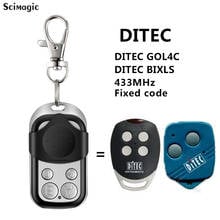 Control remoto para puerta de garaje DITEC GOL4C BIXLS, clon de 433,92 MHz, abridor transmisor de código fijo 2024 - compra barato