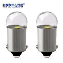 2pcs BA9S 3030 1SMD Led T4W 1 SMD Car License Plate Light Turn Signal Bulb Parking Lights Door Lamp White 12V Auto Accessories 2024 - buy cheap