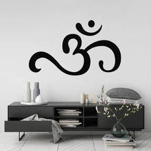 Om Wall Art Sticker for Bedroom Buddhism Symbol Modern Spiritual Room Decor Wall Decals Removable Living Room Decal Murals G708 2024 - buy cheap