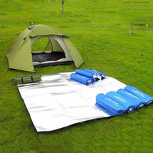 Colchoneta de EVA para acampar al aire libre, colchón impermeable de papel de aluminio, almohadilla plegable para dormir, Picnic, playa, X158D, novedad de 2020 2024 - compra barato
