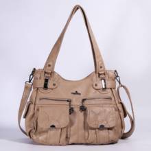 Angelkiss Women Handbags Top-handle Handbag Multifunctional Bag Washable PU Shoulder Bag 13”x17” Casual Bags Shopper Bags Large 2024 - buy cheap