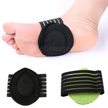 1 Pair Orthopedics Products Foot Pads Mats for Feet Care Soft Bandages Support Shoe Comfortable Instep Insoles Bump on Flat Foot 2024 - buy cheap