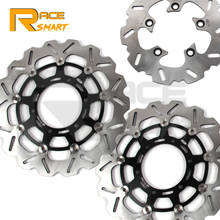 Discos de freno trasero y delanteros CNC para motocicleta, rotores para SUZUKI GSXR600 750 2008-2014, discos de freno GSXR750 600 2009 2010 2011 2012 2013 2024 - compra barato