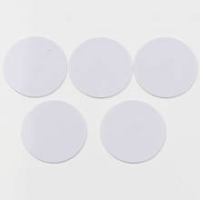 5pcs/lot 25mm 13.56Mhz NFC Coin Cards Tags NFC 213 Chip PVC Waterproof For All NFC Phones 2024 - buy cheap