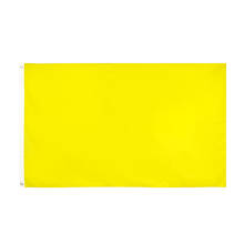 Bandera amarilla de Color sólido, 90x150cm 2024 - compra barato