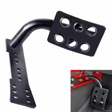 Metal Dead Pedal Left Side Foot Rest Kick Panel for Jeep Wrangler JK JKU Unlimited Rubicon Sahara X Off Road Sport Accessories 2024 - buy cheap