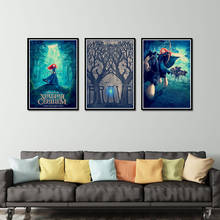 Brave-Póster decorativo DIY para pared, lienzo adhesivo para el hogar, Bar, carteles artísticos, decoración 2024 - compra barato