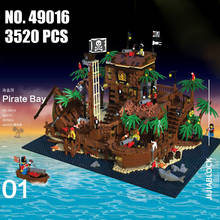 49016 Pirates of Barracuda Bay building blocks bricks Compatible 21322 boys girl Toys gift Birthday Gifts Christmas Gift 2024 - buy cheap