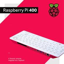 Компьютер Raspberry pi 400, встроенный в клавиатуру с официальной мышью, SD-картой, адаптером питания, HDMI кабелем (опционально) 2024 - купить недорого