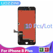 Pantalla LCD AAA +++ para iPhone 8 Plus, montaje de digitalizador táctil, repuesto, 100% probado, 10 unids/lote 2024 - compra barato