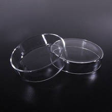 90mm Borosilicate Glass Petri culture dish For Chemistry Laboratory Bacterial Yeast 2024 - купить недорого