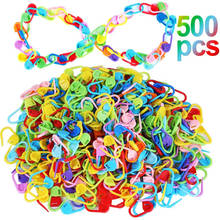 Nonvor 500 PCS Colorful Knitting Markers Crochet DIY Clips Knitting Needles Craft Kit Stitch Counter Needle Clips 2024 - buy cheap