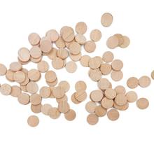 40pcs 15mm Unfinished Wood Rounds Discs Wooden Circles Coins Cutouts for Crafts, Painting, Home and Party Decorations 2024 - buy cheap