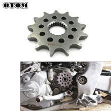 OTOM Motorcycle Exclusive Forge Small Sprocket 13 Teeth Pinion Gear Motor Parts Bicycle 520 Chain Wheel For HONDA CRF CR125 250R 2024 - buy cheap
