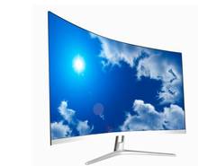 Monitor de ordenador de 27 pulgadas, 1920x1080P, TFT/LCD, 75Hz, juego curvo, 16:9, interfaz VGA/HDMI 2024 - compra barato