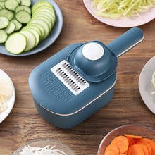 Multi-function Potato Carrot Cucumber Mandoline Slicer Cutter Grater Shredders with Strainer/Kitchen Fruit and Vegetable Tools 2024 - buy cheap