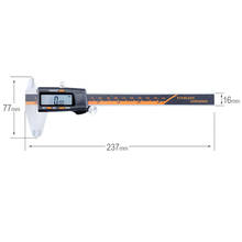 Stainless Steel+ABS Digital Caliper Electronic Vernier Calipers Digital Display Calipers Digital Ruler Measuring Tools 0-150mm 2024 - buy cheap