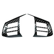 for Subaru Forester 2013-2015 Car Carbon Fiber Grain Steering Wheel Button Frame Decoration Cover Trim Accessories 2024 - buy cheap