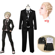 Anime Super DanganRonpa Fuyuhiko kuuryu Cosplay Costume for Men and Women Full Set Halloween Costumes and Wig 2024 - buy cheap