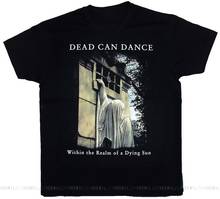 Dead Can Dance в сфере Dying Sun черная футболка Повседневная одежда размера плюс в винтажном стиле, футболки в стиле «хип-хоп» Стиль Футболки S 3Xl 2024 - купить недорого