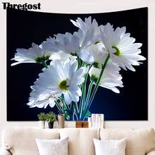 Large Size Wall Hanging Floral Tapestry 3D Flower Art Carpet Blanket Yoga Mat Decorative Tapestry for Home Boho Wall Decor 2024 - buy cheap