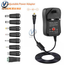 3V-12V 2A AC/DC Adapter Adjustable Power Supply Universal Adaptor Charger 3V 4.5V 5V 6V 7.5V 9V 12V Adapter with USB Interface 2024 - buy cheap