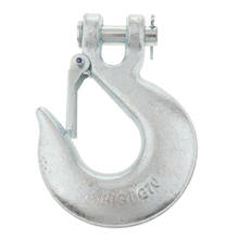 1/2 Inch Silver Half-Linked Winch Hook /Latch for ATV UTV Winches 17000 Lbs 2024 - buy cheap