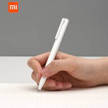Xiaomi-caneta original gel 0.5mm, tinta preta, escrita em gel, suave, para escola e escritório, papelaria 2024 - compre barato
