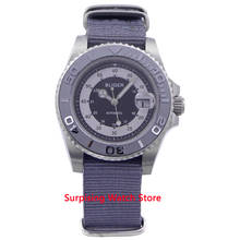 Bliger 40mm Miyota Automatic Mechanical Mens Watch Luxury Sapphire Clock Luminous Waterproof Nylon Strap Calendar Wristwatch Men 2024 - buy cheap