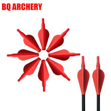 12Pcs  Archery Arrow Plastic Nocks and Arrows Vanes ID 8mm OD 9mm for Compound Bow Crossbow Hunting DIY Accessories 2024 - buy cheap