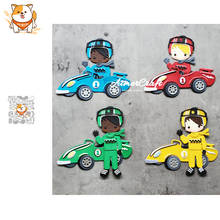 Racing car Racer Metal Cutting Dies Mold Knife Scrapbooking Stencil DIY Embossing Craft Die Cuts Card Making New Dies For 2020 2024 - buy cheap