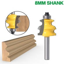 1PC 8mm Shank Line Router Bit Architectural Molding Woodworking Tenon Milling Cutter for Wood Machine Tool 2024 - buy cheap