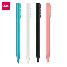 Deli гелевая ручка 0,5 мм для ручек Xiaomi, цветные нейтральные ручки, поворотный переключатель, гладкая ручка для письма для офиса, дома, школы 2024 - купить недорого