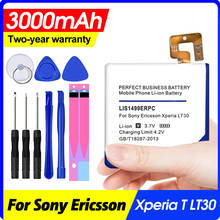 3000mAh LIS1499ERPC Battery For Sony Ericsson Xperia T LT30I LT30P LT30H LT30 battery 2024 - buy cheap