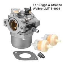 Carburador de coche, piezas de sistema de suministro de combustible, filtro de junta de montaje, para Brigg & Stratton Walbro LMT 5-4993 2024 - compra barato