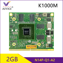 Quadro-tarjeta gráfica de vídeo K1000M K1000 GDDR3, 2GB, con soporte X, N14P-Q1-A2, para iMac A1312, HP, 8560W, 8570W, 8770W, Dell M4700, M4800 2024 - compra barato