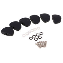 6Pcs Plastic Guitar Tuning Pegs Keys Tuners Machine Heads Replacement Button 2024 - buy cheap