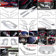 Set Motorcycle front rear chrome trim Decorative Covers for Honda Goldwing 1800 F6B GL1800 2018 2019 2020 motorcycle accessories 2024 - buy cheap